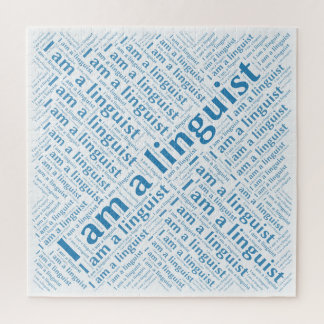 I am a linguist jigsaw puzzle