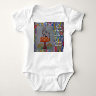 I am a little bunny baby bodysuit