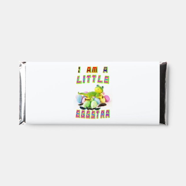 I Am A Little Eggstra Hershey Bar Favors (Front)