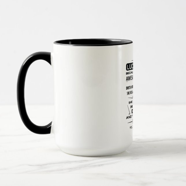 I Am A Lucky Brother Gifts For Brother Mug (Left)
