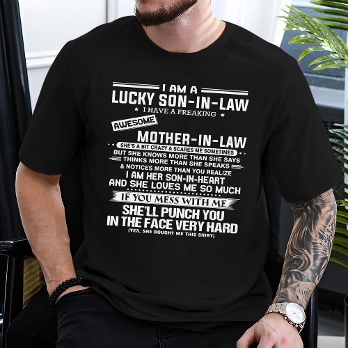I Am A Lucky Son_in_law T_Shirt