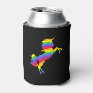 I Am A Magic! Rainbow Unicorn Color Wonder T-Shirt Can Cooler