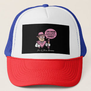 I Am a Mason My Level of Sarcasm Depends  Trucker Hat