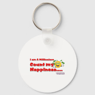 I am A Millionaire Count My blessing Keychain