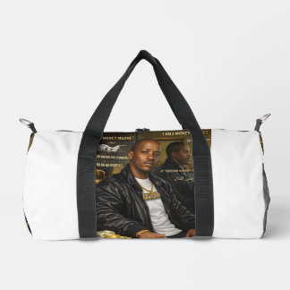 I AM A MONEY MAGNET SMALL DUFFEL BAGS