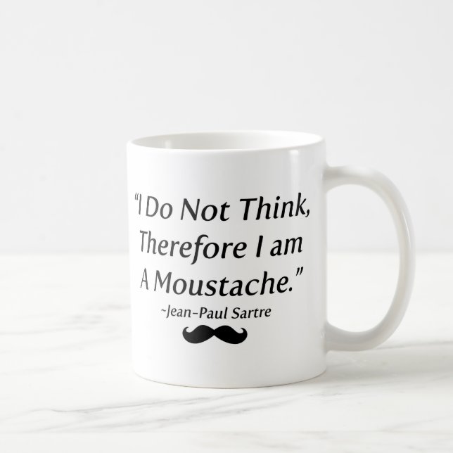 I Am A Moustache Coffee Mug (Right)