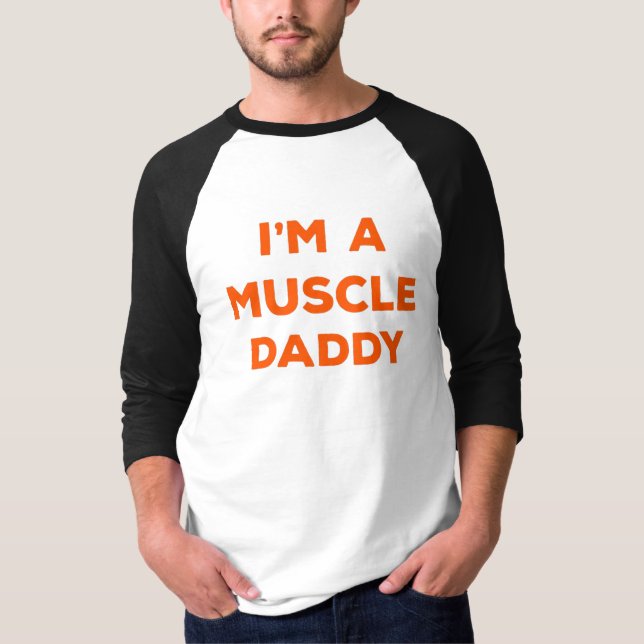 I Am a Muscle Daddy Sleeveless Shirt (Front)