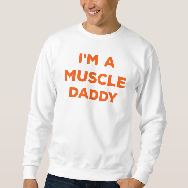 I Am a Muscle Daddy Sleeveless Shirt (Front)