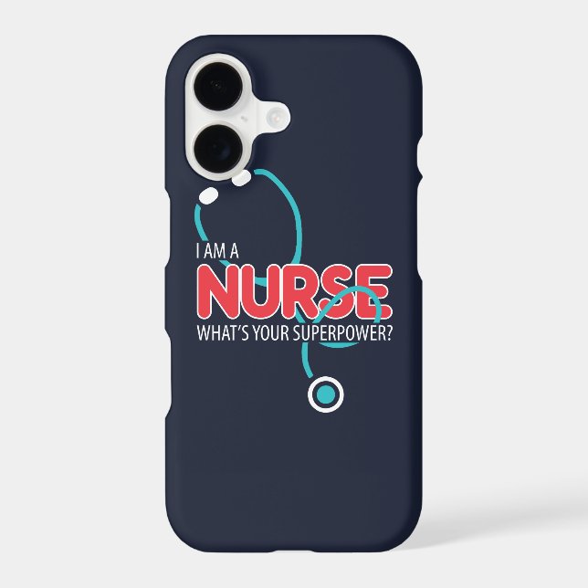 I am a Nurse Case-Mate iPhone Case (Back)