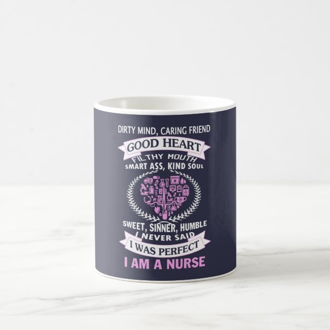 I AM A NURSE COFFEE MUG (Center)