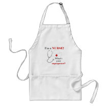 I am a Nurse, whats your superpower Adult Apron