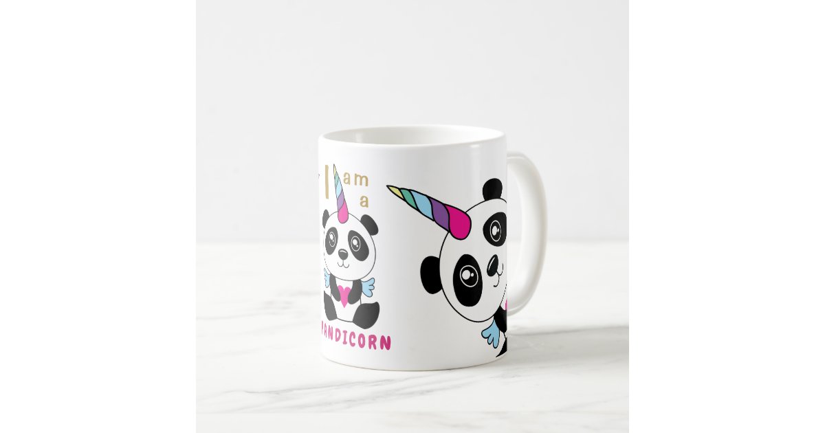 I Am A Pandicorn Cute Panda Unicorn Coffee Mug Zazzle Com