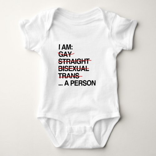 I AM A PERSON BABY BODYSUIT