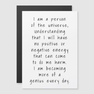 I Am A Person Of Universe Stars Magnet