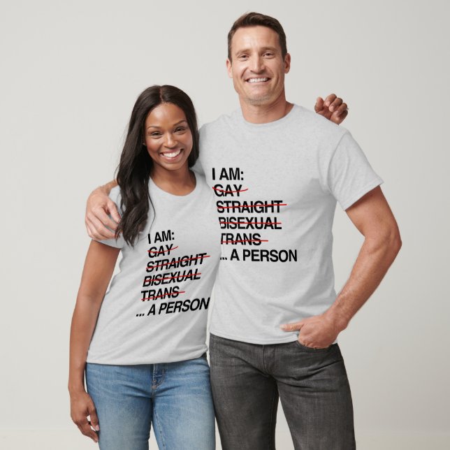 I AM A PERSON T-Shirt (Unisex)