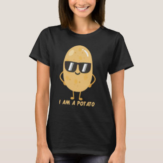 I Am A Potato  Carb Vegan T-Shirt