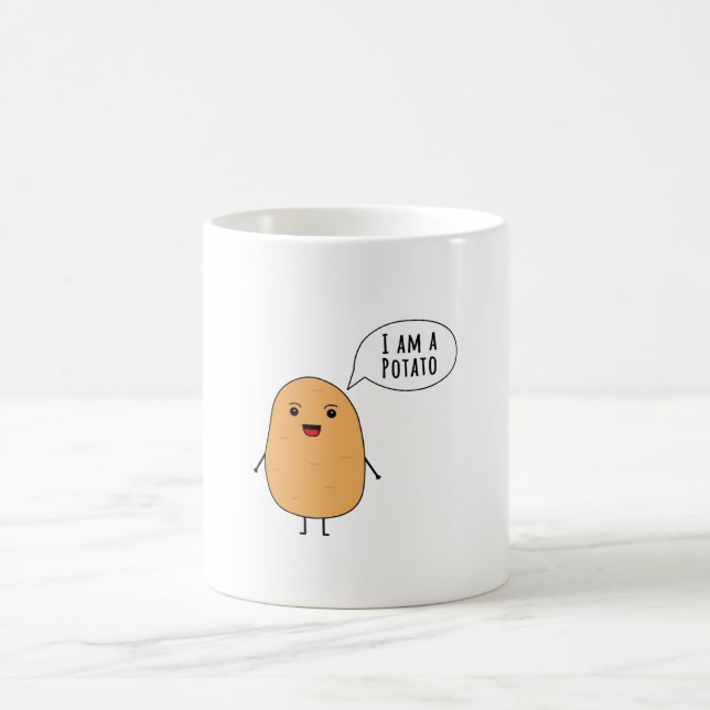 I am a potato coffee mug (Center)