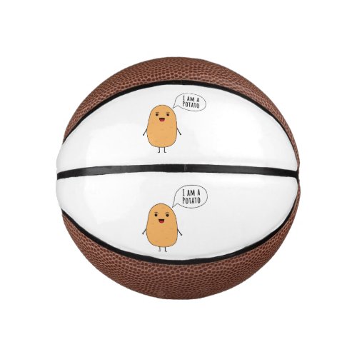 I am a potato mini basketball