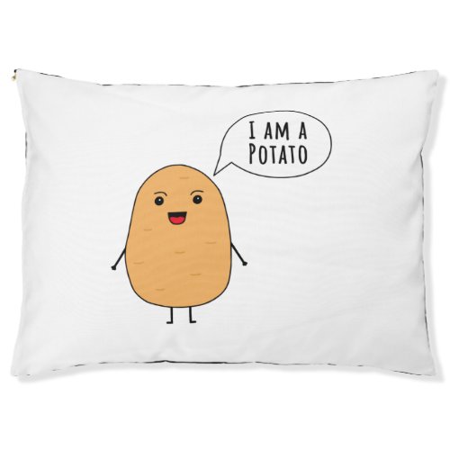 I am a potato pet bed