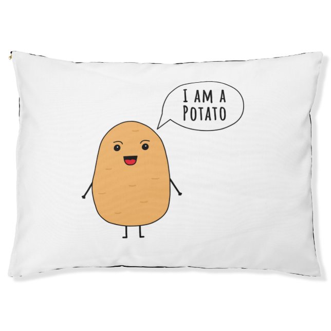 I am a potato pet bed (Front)