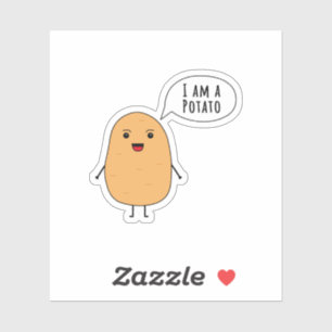 I am a potato sticker