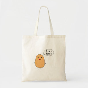 I am a potato tote bag