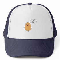 I am a potato trucker hat
