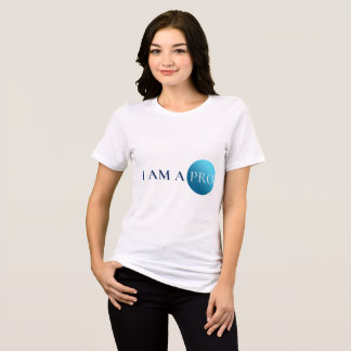 I AM A PRO | Empowerment Minimalist Tri-Blend Shirt