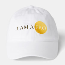 I AM A PRO | Minimalist Motivational Hat