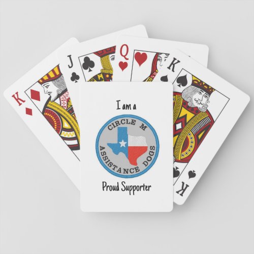 I am a proud supporter poker cards