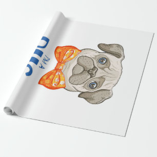 I Am A Pug, Funny Pug Gift, Pug Lover Gift Wrapping Paper