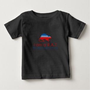 I am a R.A.T: Republican Against Trump Baby T-Shirt