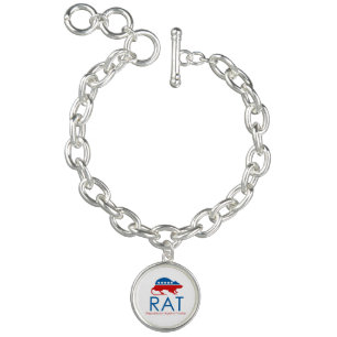 I am a R.A.T: Republican Against Trump Bracelet
