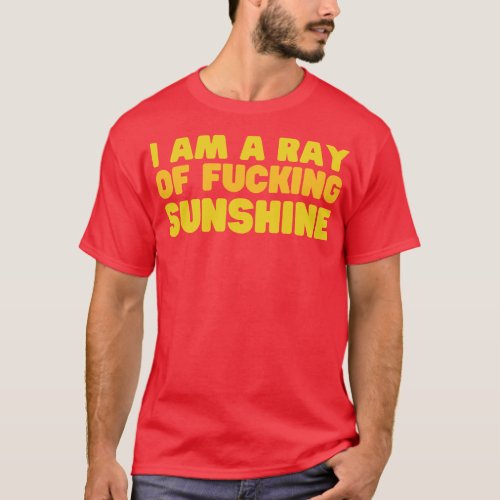 I Am A Ray Of Fcking Sunshine T_Shirt