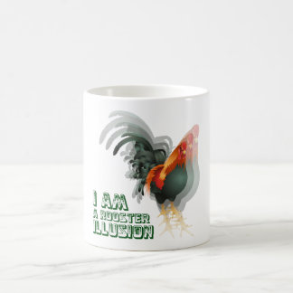 I Am A Rooster Illusion Coffee Mug