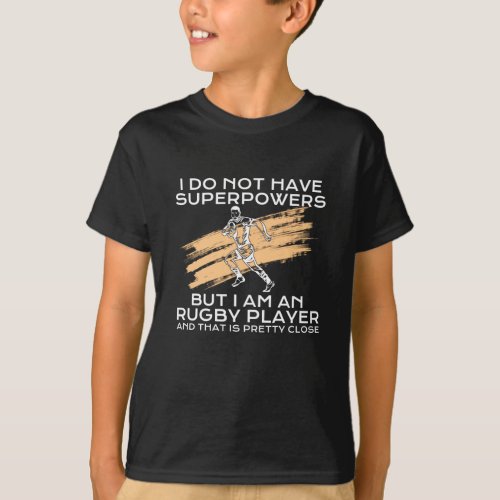 i am a rugby player T_Shirt