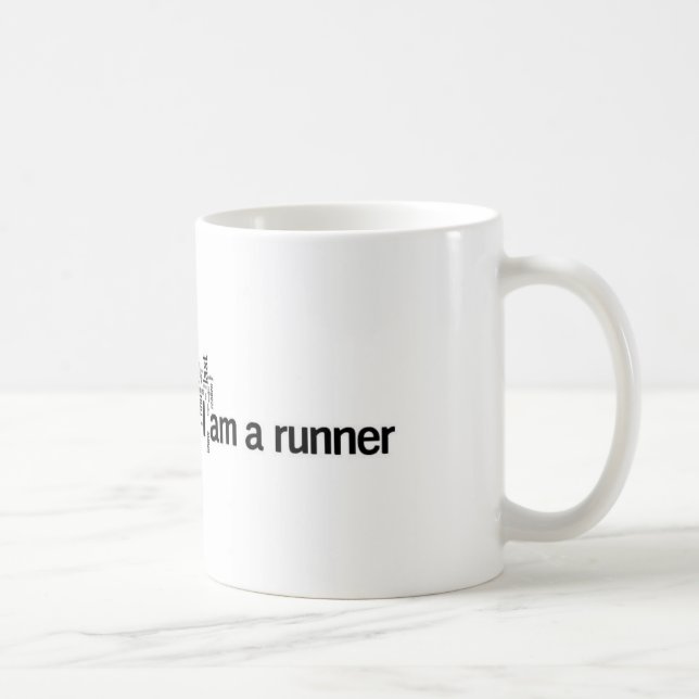 I am a runner coffee mug (Right)