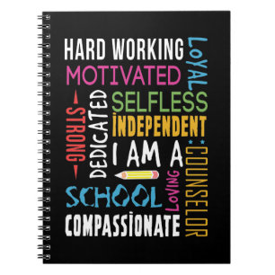 I Am A School Counselor Appreciation Notebook