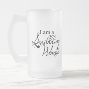 "I am a Scribbling Woman" Mug