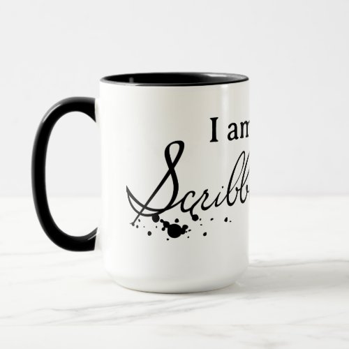 I am a Scribbling Woman Mug