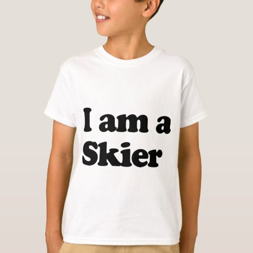 I am a Skier T_Shirt