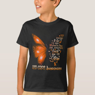 I Am A Storm Rsd Crps Awareness Butterfly T-Shirt