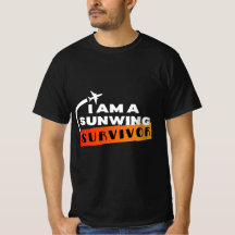 I Am A Sunwing Survivor T-Shirt (Black)