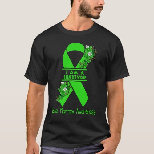 I Am A Survivor Bone Marrow Awareness T_Shirt