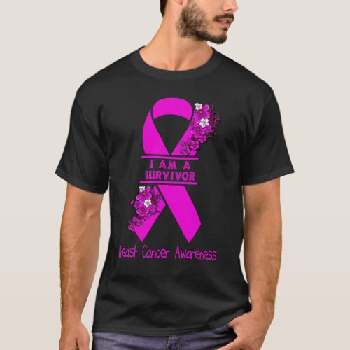 I Am A Survivor Breast Cancer Awareness T_Shirt