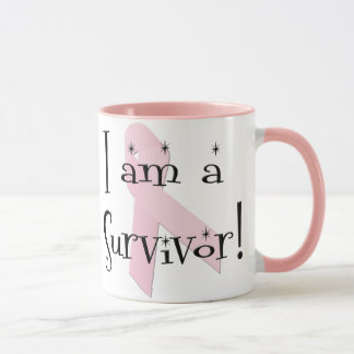 I am a Survivor Breast Cancer Warrior Mug