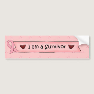 I am a Survivor Bumper Sticker