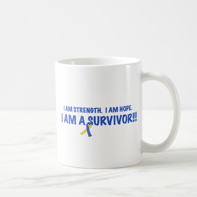I am a Survivor!!! Coffee Mug (Right)