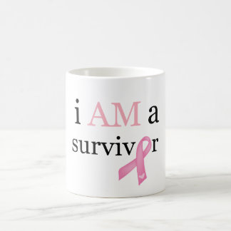 i AM a survivor (Pink) Coffee Mug