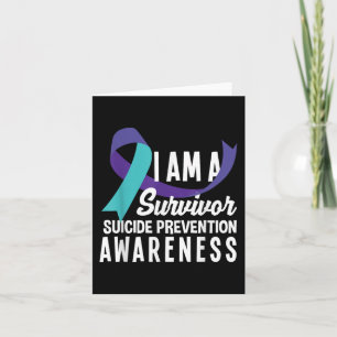 I Am A Survivor Suicide Prevention Awareness _2 Card
